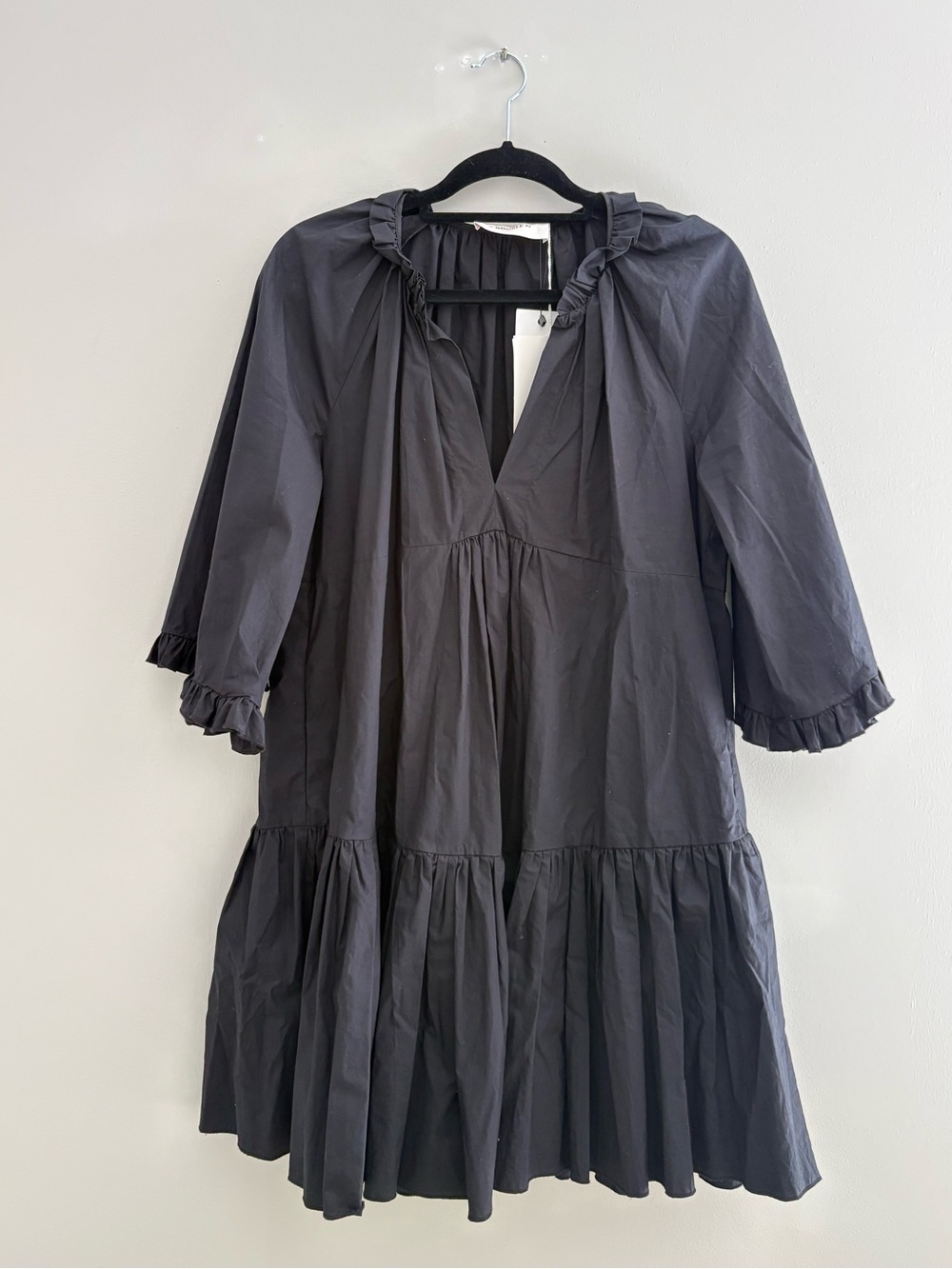 NWT La DoubleJ Short Dove Dress Popeline Cotton Size XL